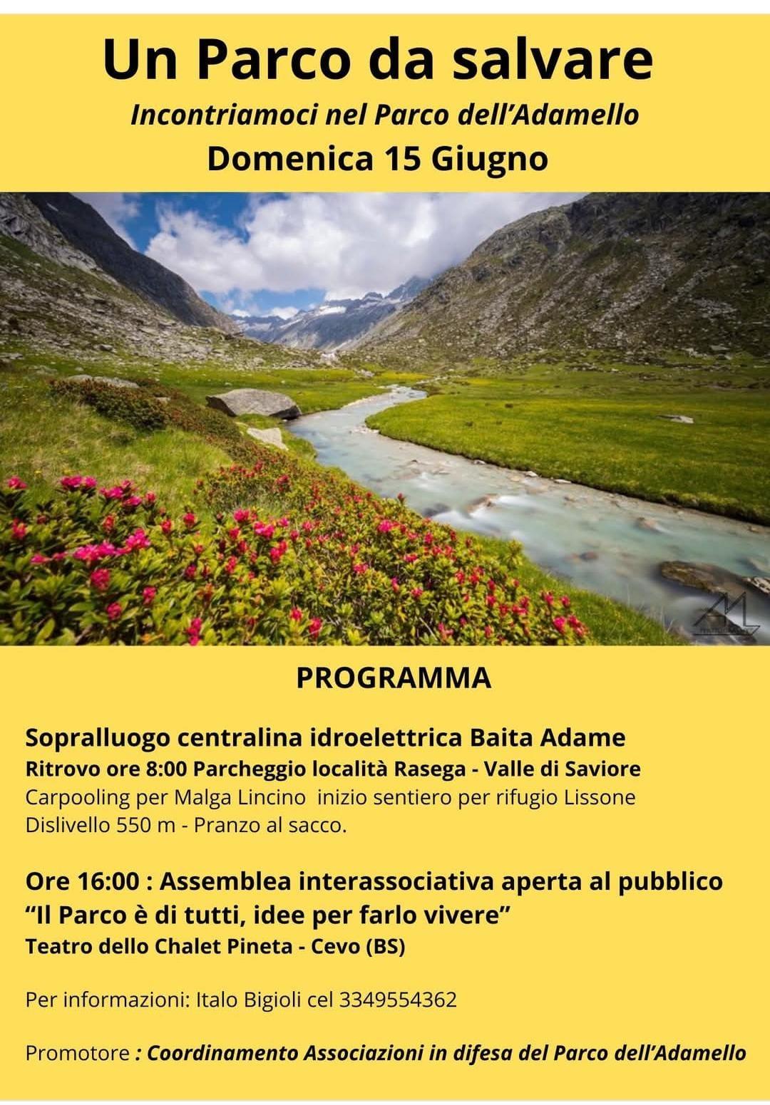 DOMENICA 15 GIUGNO – UN PARCO DA SALVARE